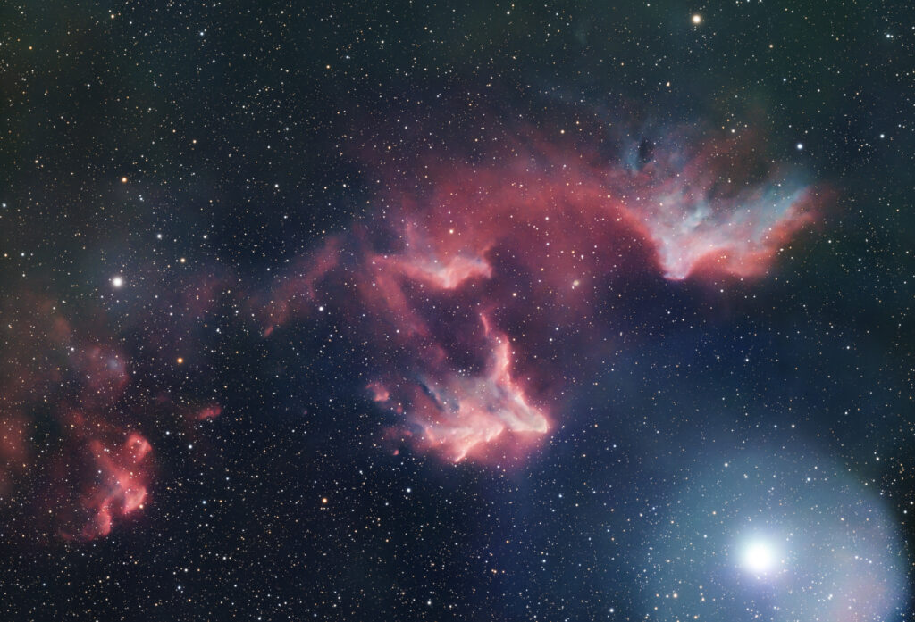 IC 63 - the Ghost of Cassieopia. The final image of the MAS 2nd Seestar challenge.